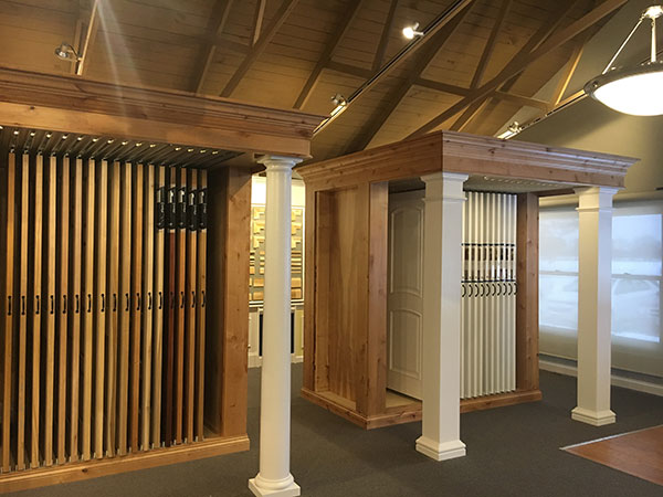 door display at S&L Millwork