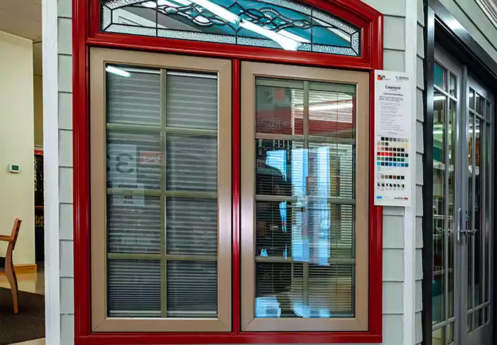 red windows