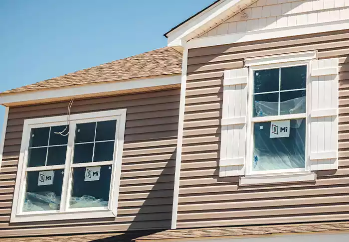 windows on a new home