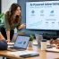 Business team planning an AI marketing and OpenAI advertising strategy